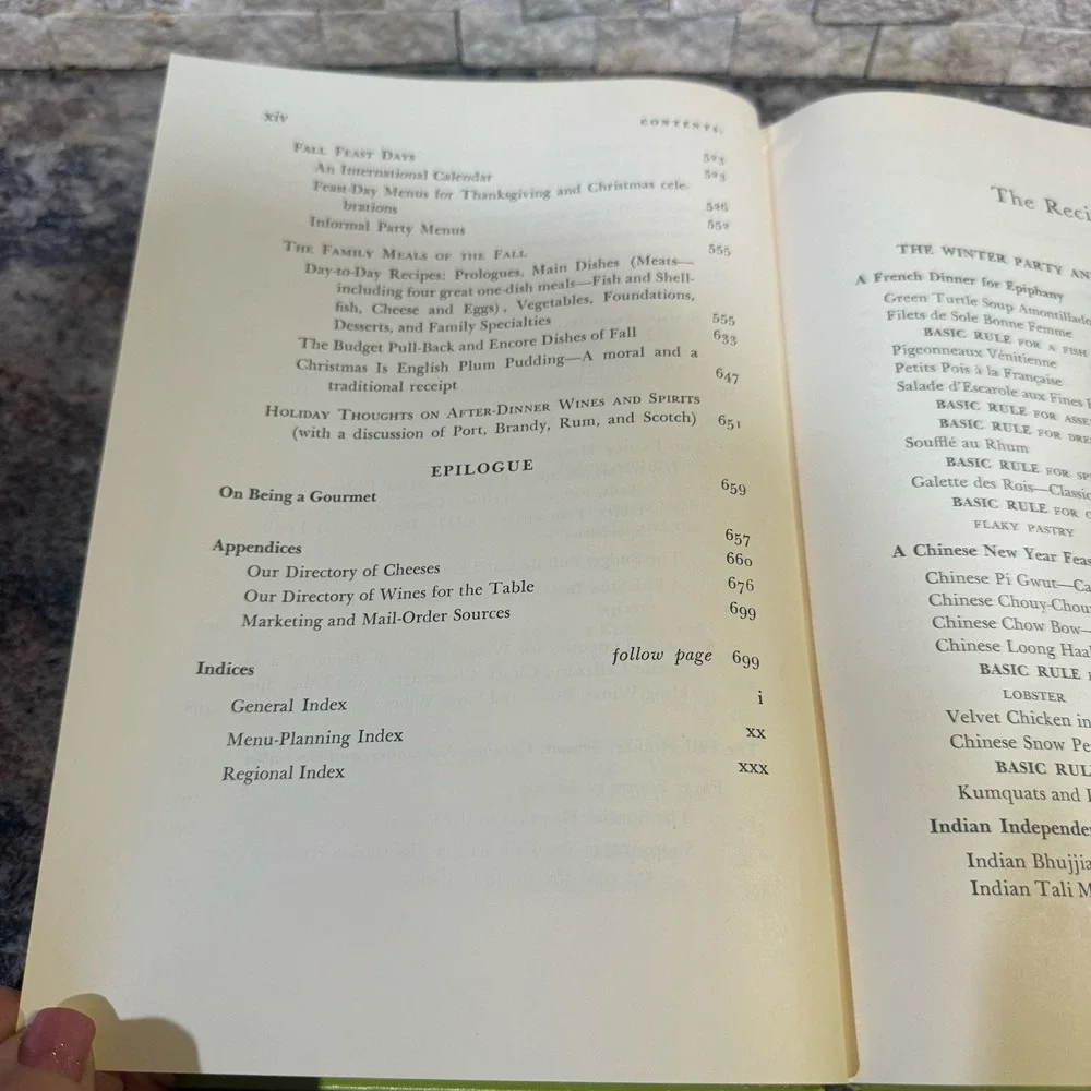 Vintage Cookbook 